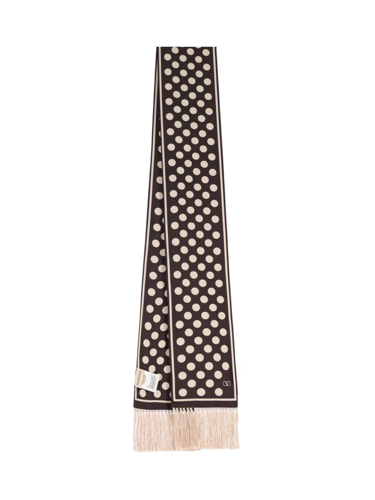 'OPTICOOL' SILK SCARF - 1
