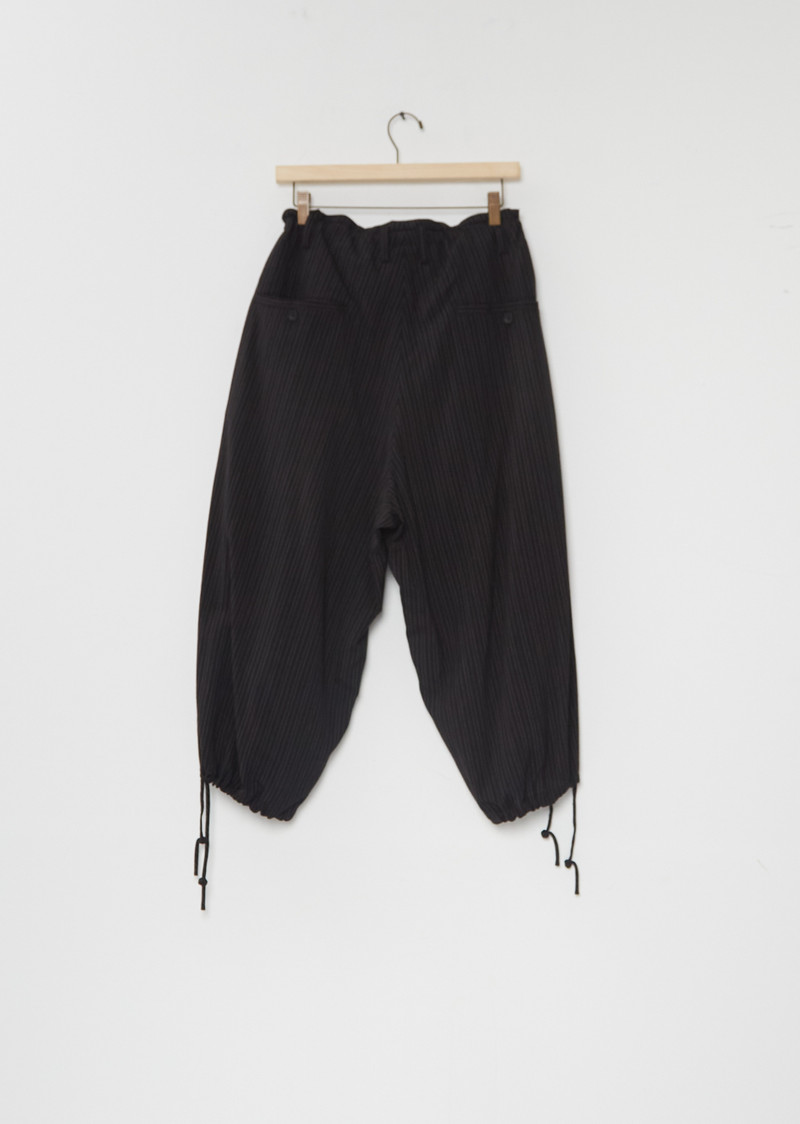 Yohji Yamamoto Pin Stripe China String Pants outlook