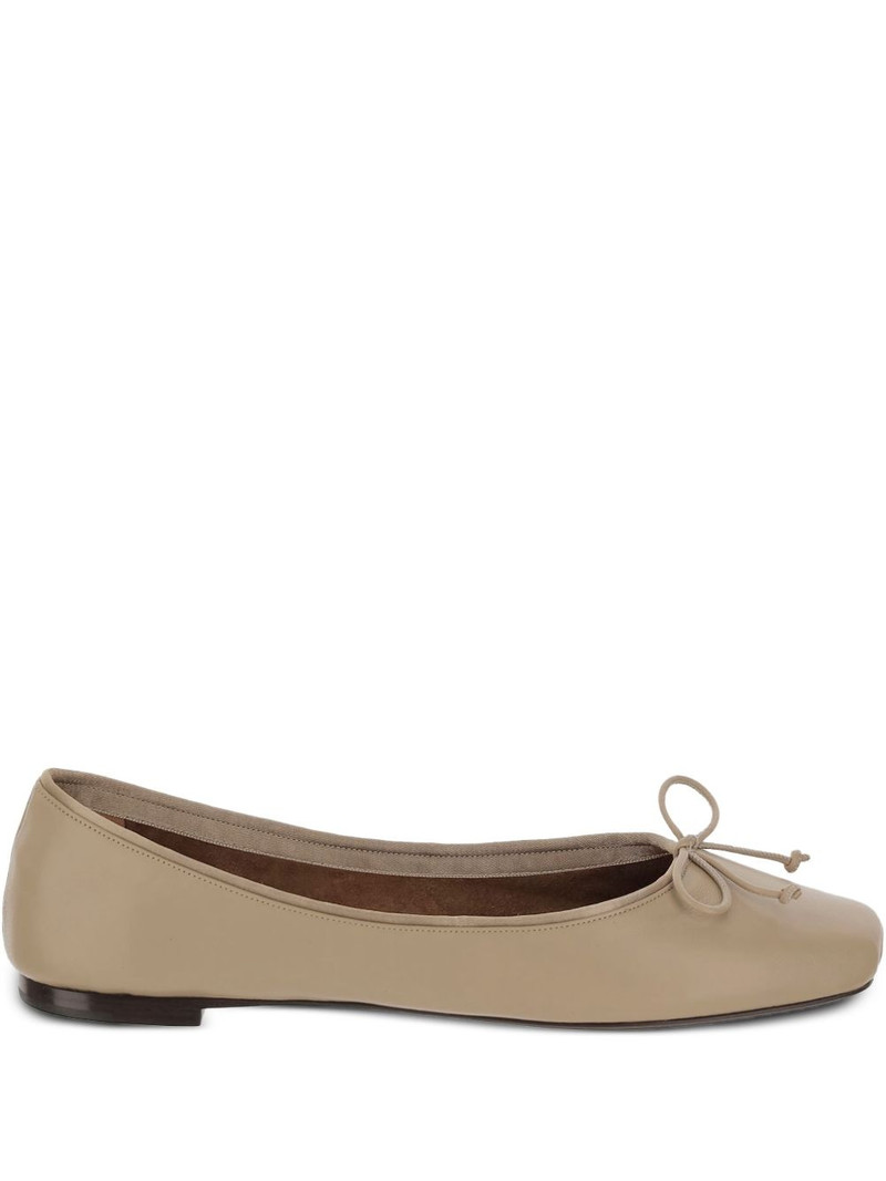 bow-detail ballet flats 1