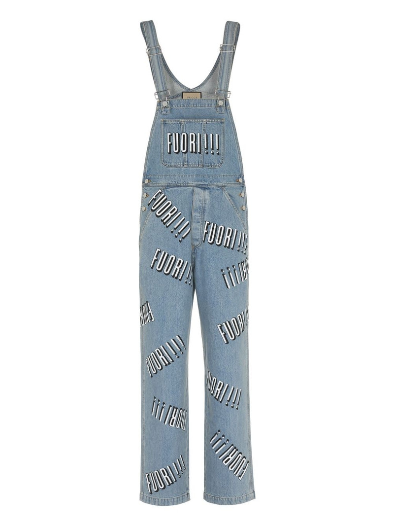 denim jumpsuit - 1