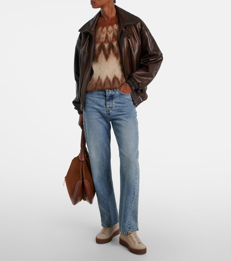BOGNER Lucerne shearling-lined suede sneakers outlook