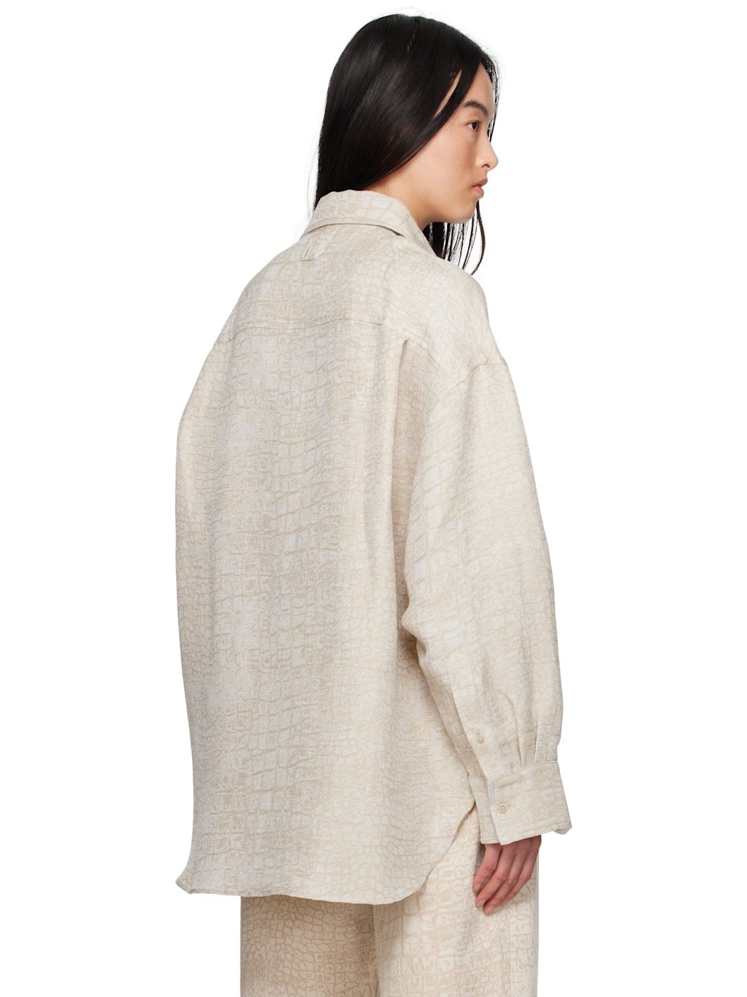 Beige La Croisière 'The Pasadena' Shirt - 3