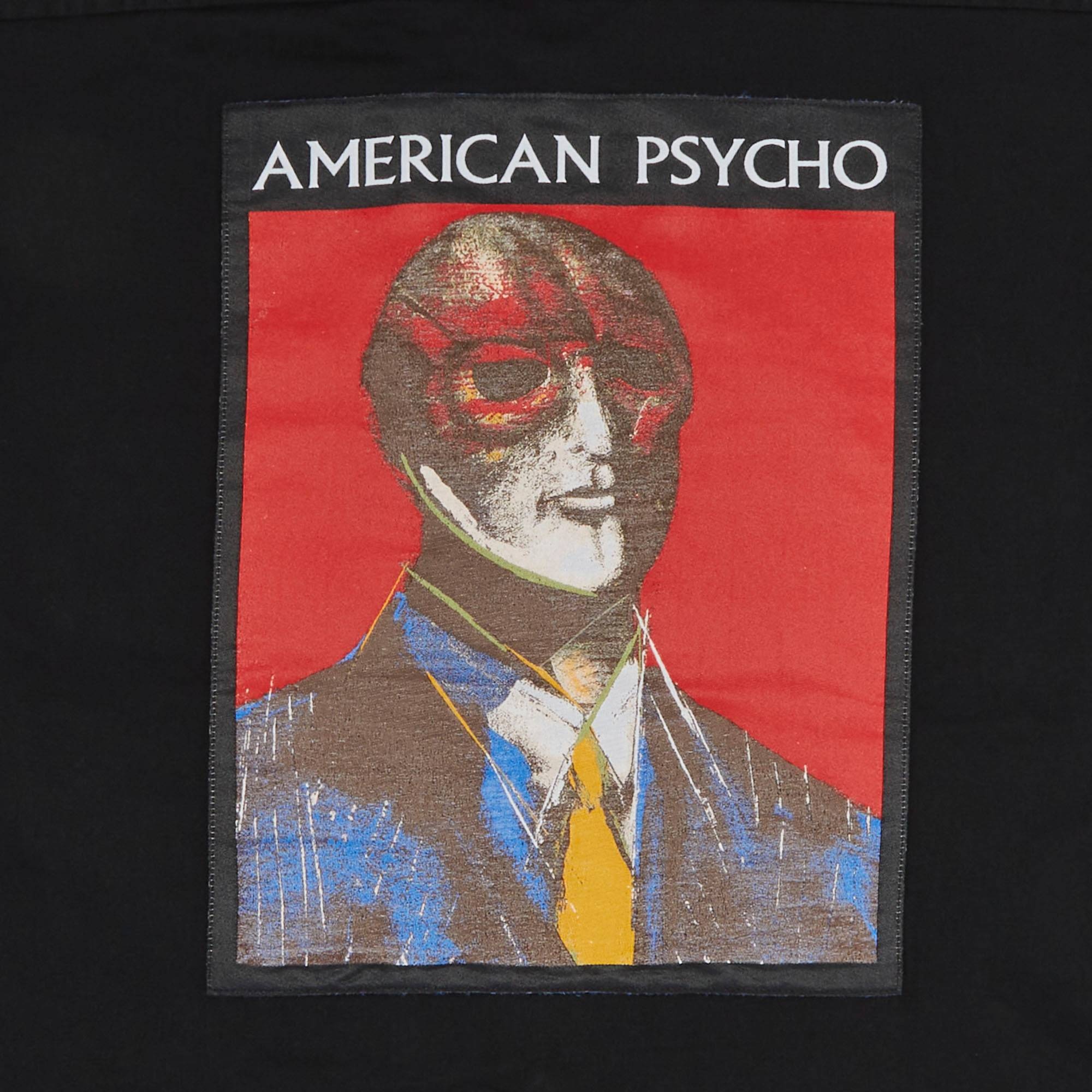 Supreme Supreme American Psycho Work Shirt 'Black' | REVERSIBLE