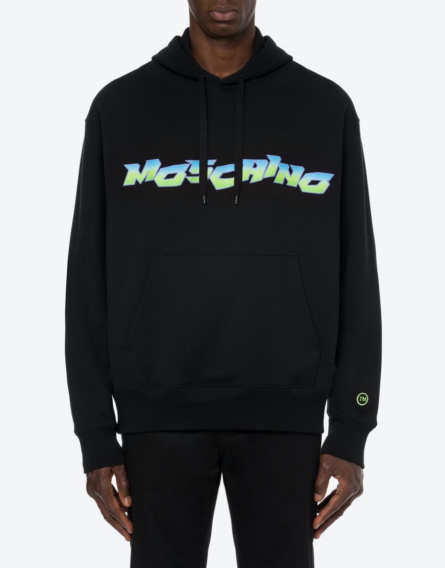 MOSCHINO SURF LOGO ORGANIC COTTON SWEATSHIRT - 2