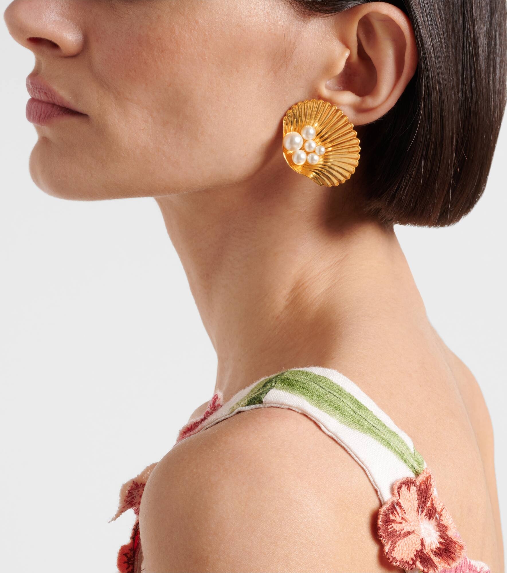 Maricela embellished earrings - 6