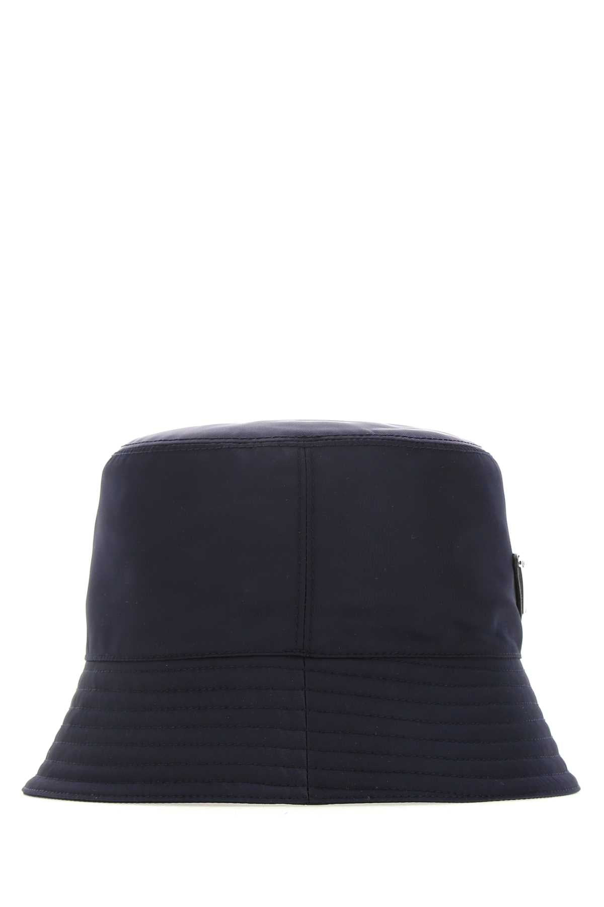 Prada Men Midnight Blue Re-Nylon Hat - 3