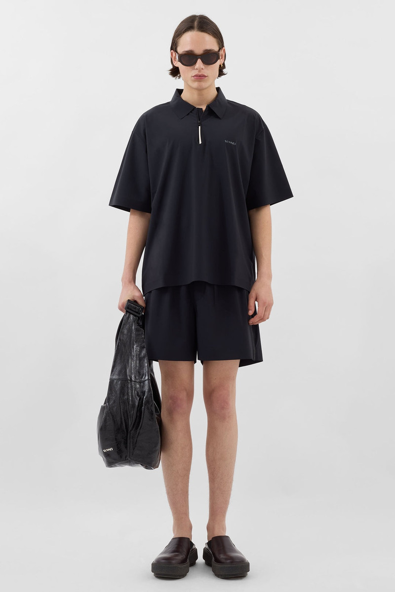 TECH SHORTSLEEVE POLO / black 3