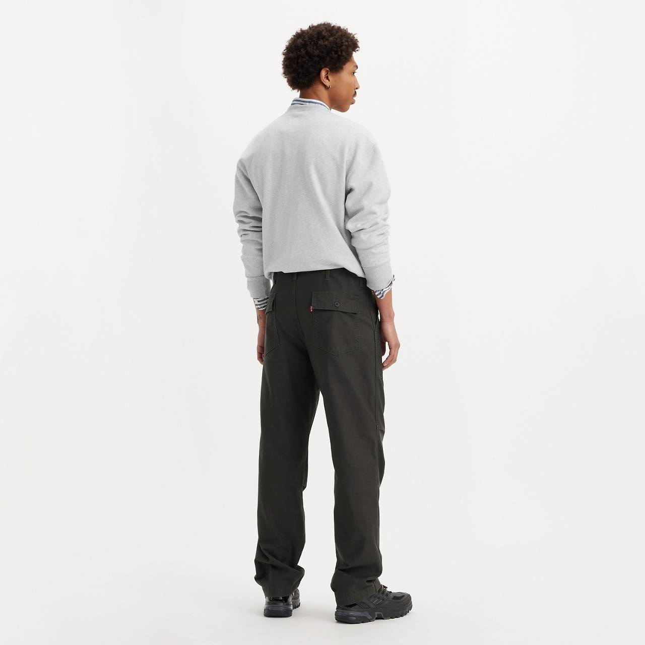 LOOSE STRAIGHT SURPLUS MEN'S PANTS - 5