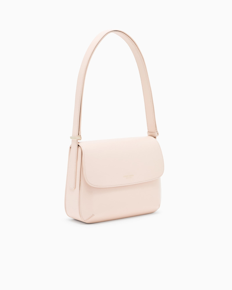 GIORGIO ARMANI Large palmellato leather La Prima bag outlook