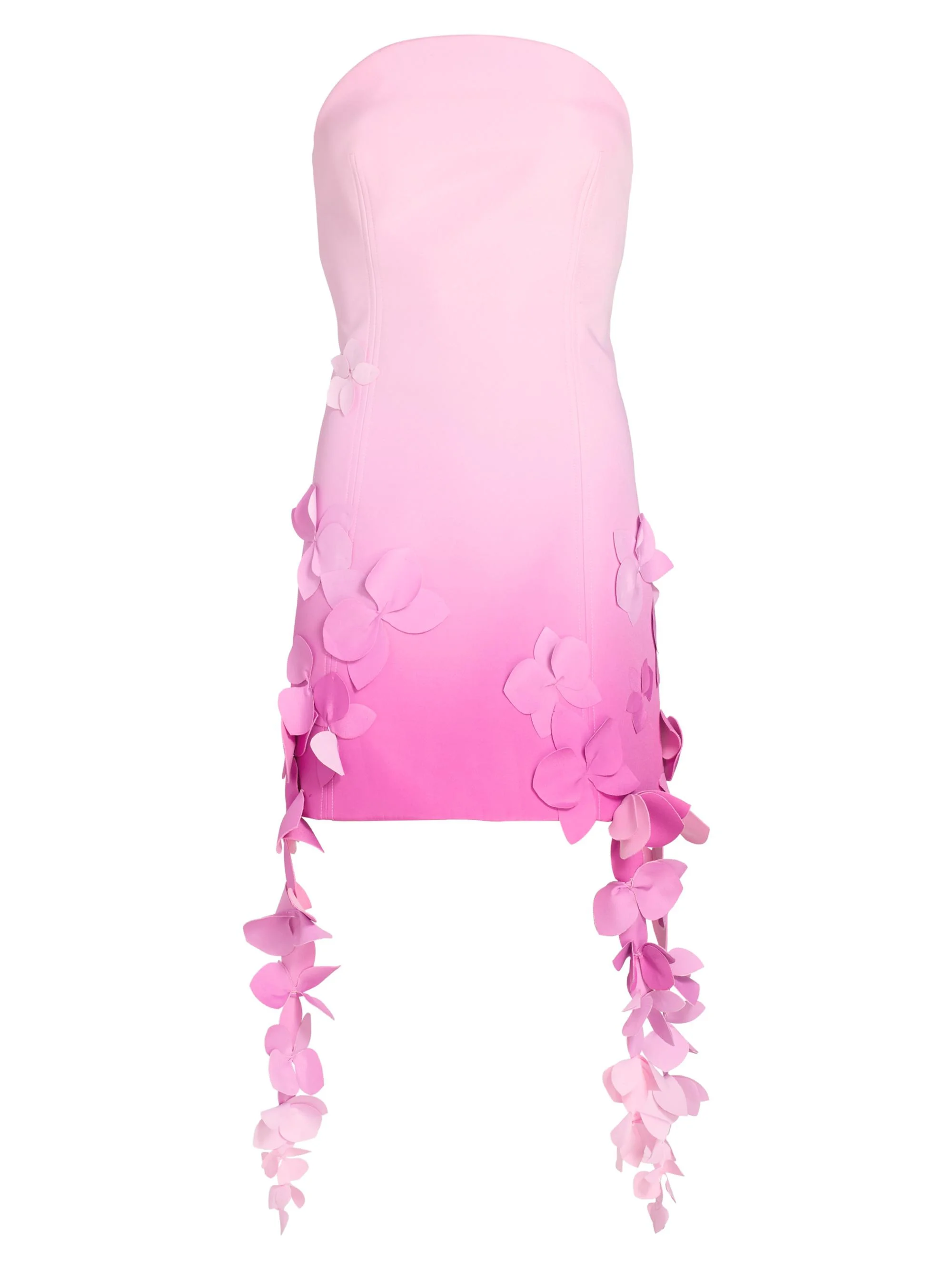 Women's Forever Young Sandia Ombré Strapless Minidress - Taffy Ombre - 1