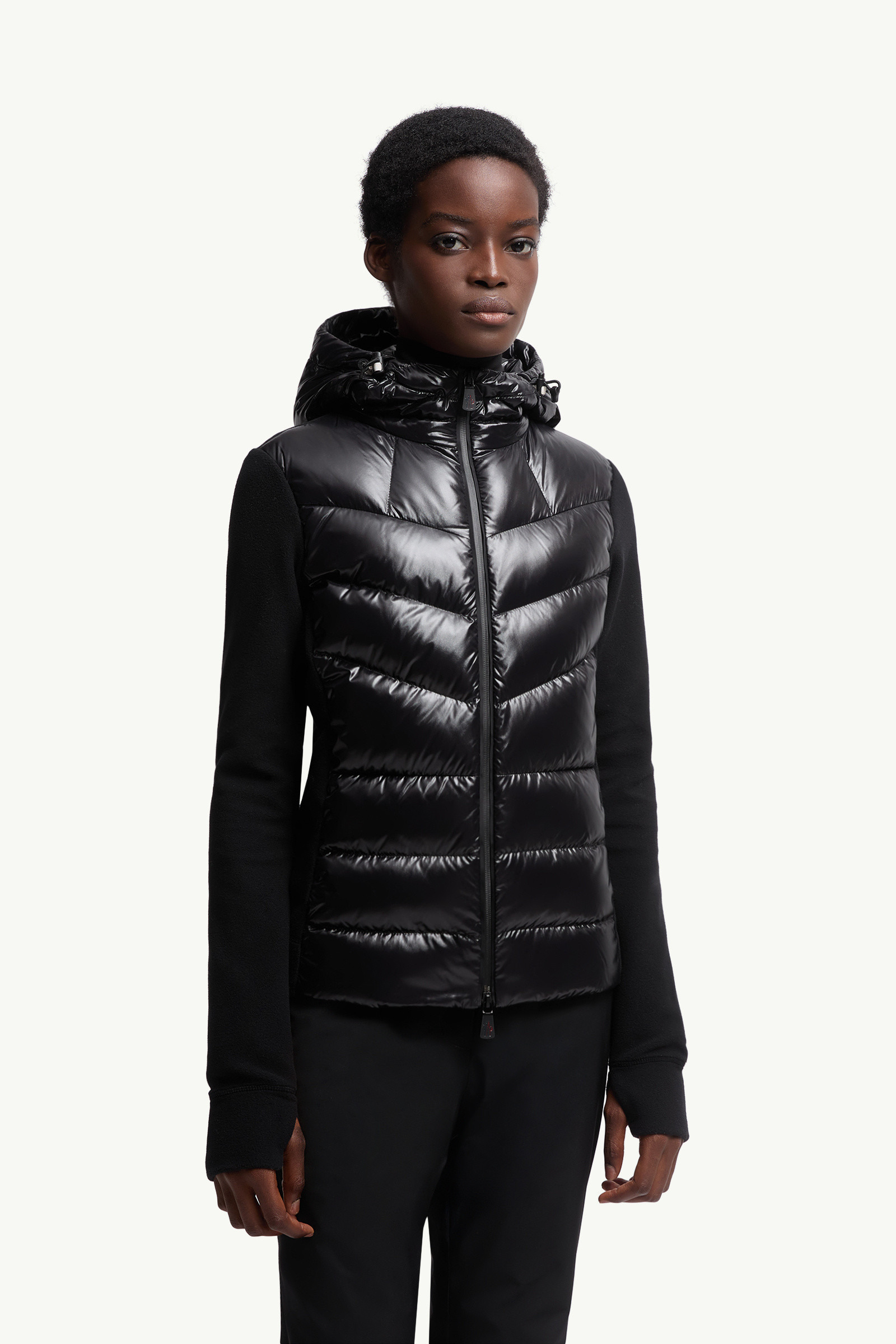 Padded Zip-Up Hoodie - 3