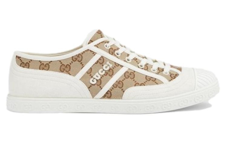 Gucci GG Canvas Trainer 'Beige Ebony' 759055FAC199756 - 2