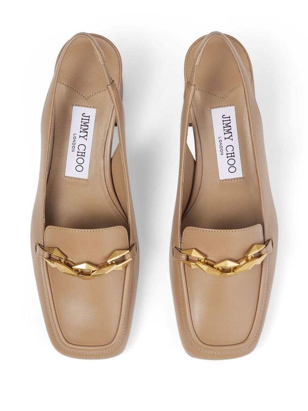 Diamond Tilda 45mm slingback pumps - 4