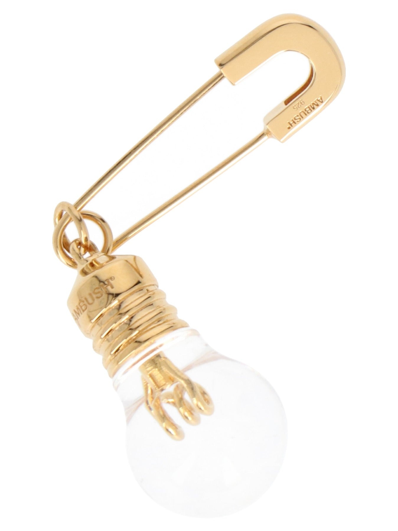 Light Bulb Jewelry Gold - 1