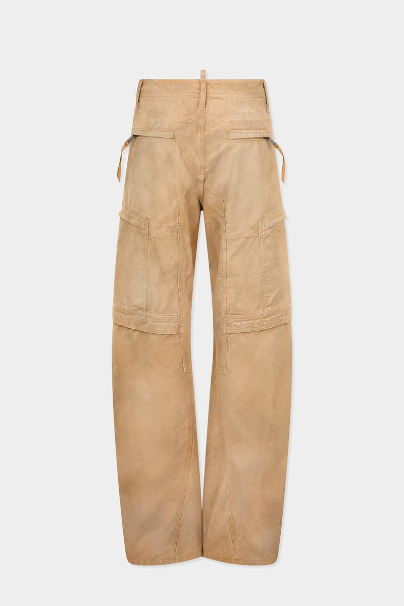 DSQUARED2 GARMENT DYED UTILITY DISTRESSED PANT outlook