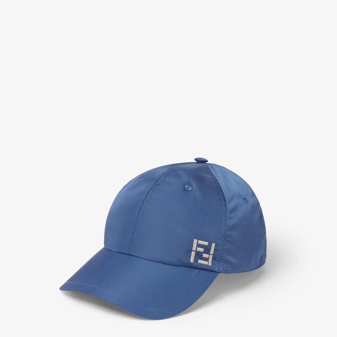 Hat Light blue nylon baseball cap - 1