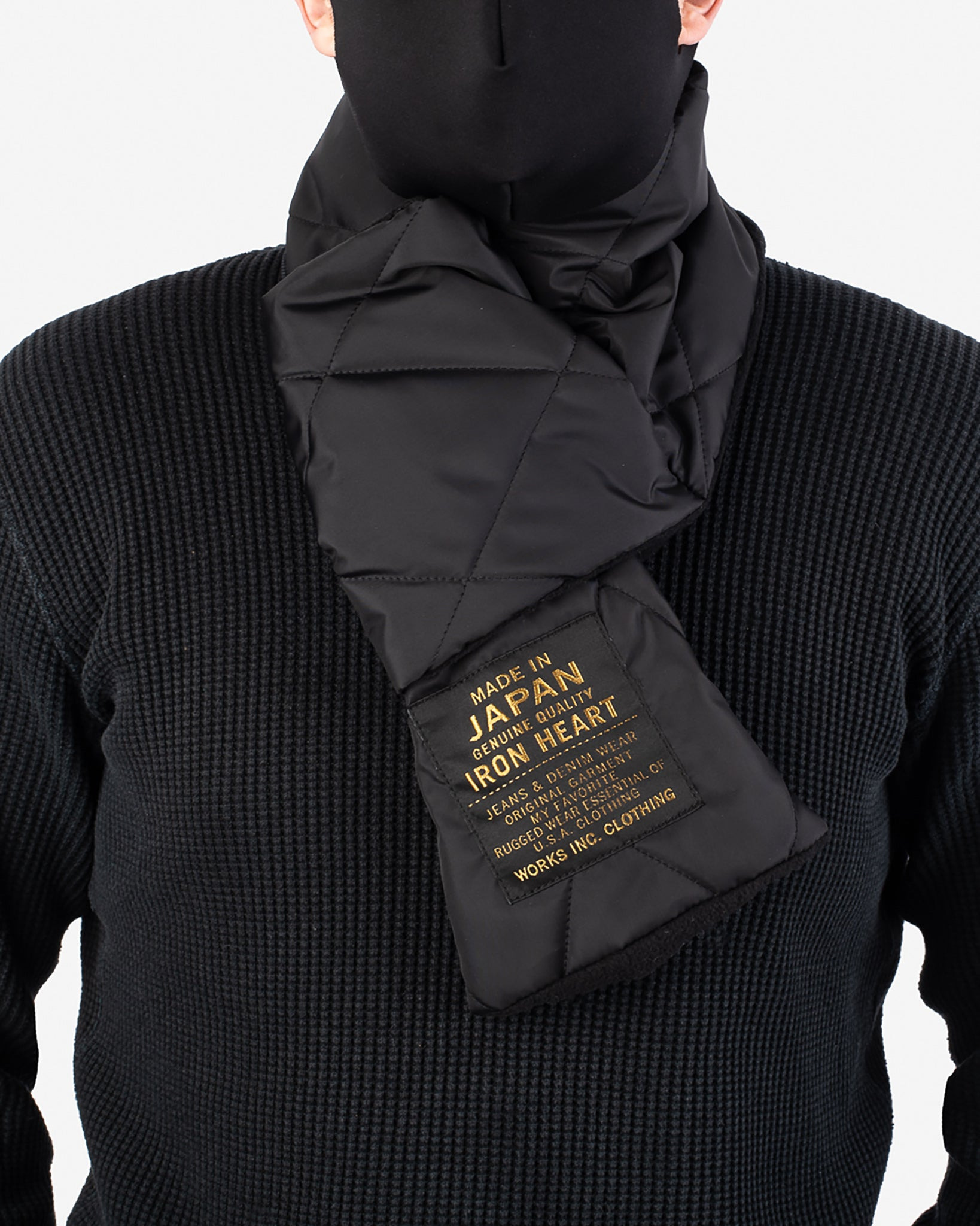 IHG-097-BLK PrimaLoft® Muffler - Black - 3