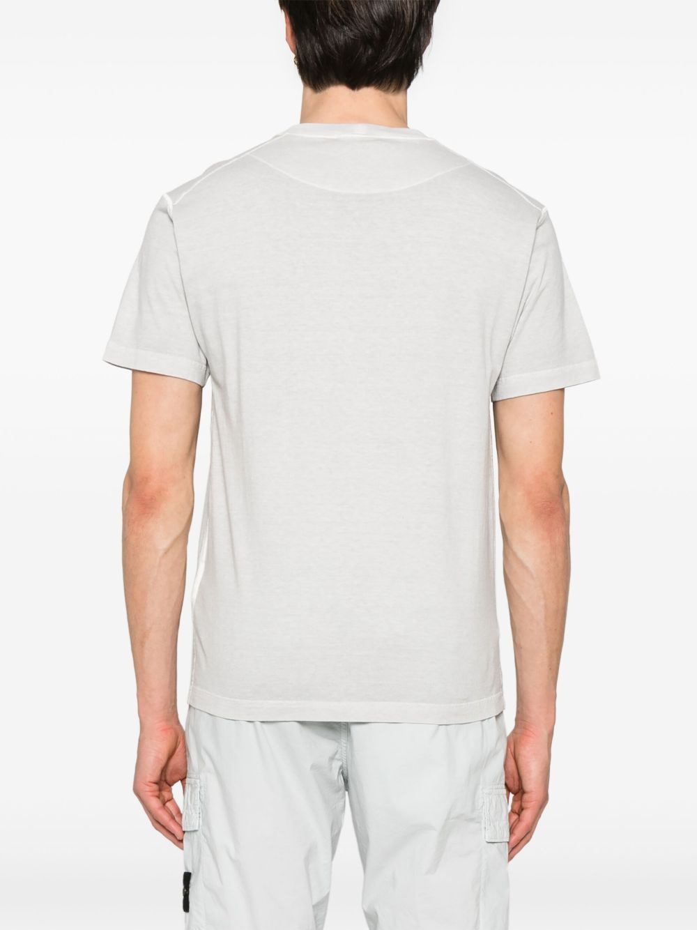 Fissato-effect organic-cotton T-shirt - 3