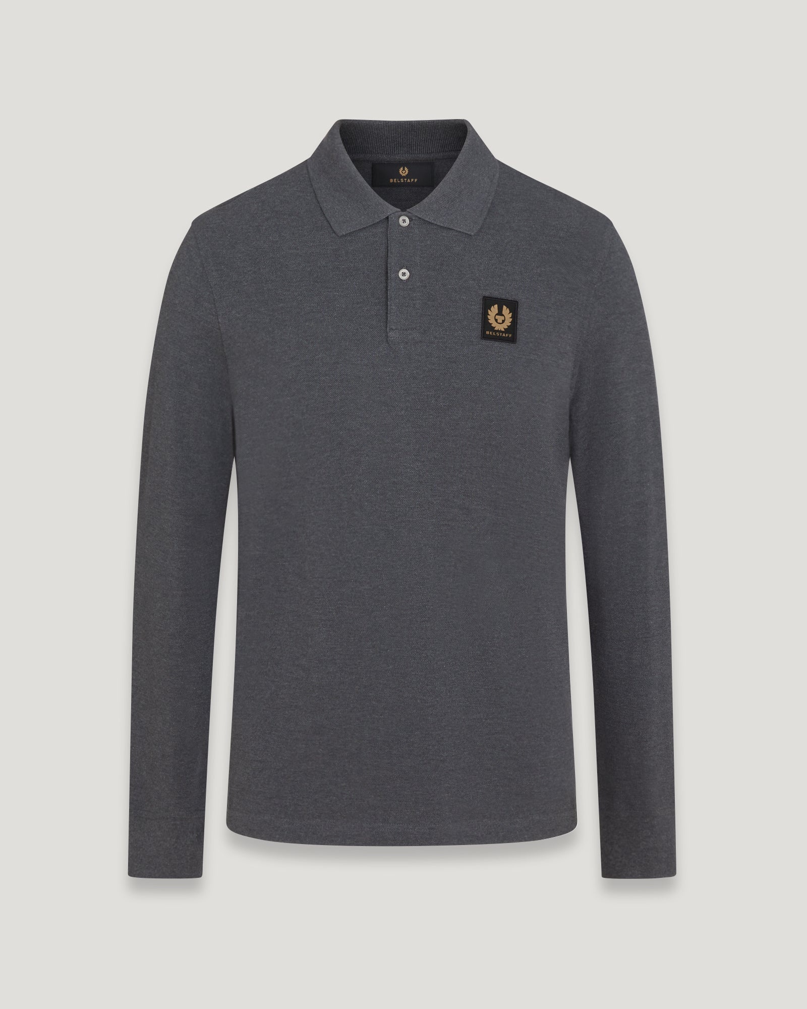 BELSTAFF LONG SLEEVED POLO - 1
