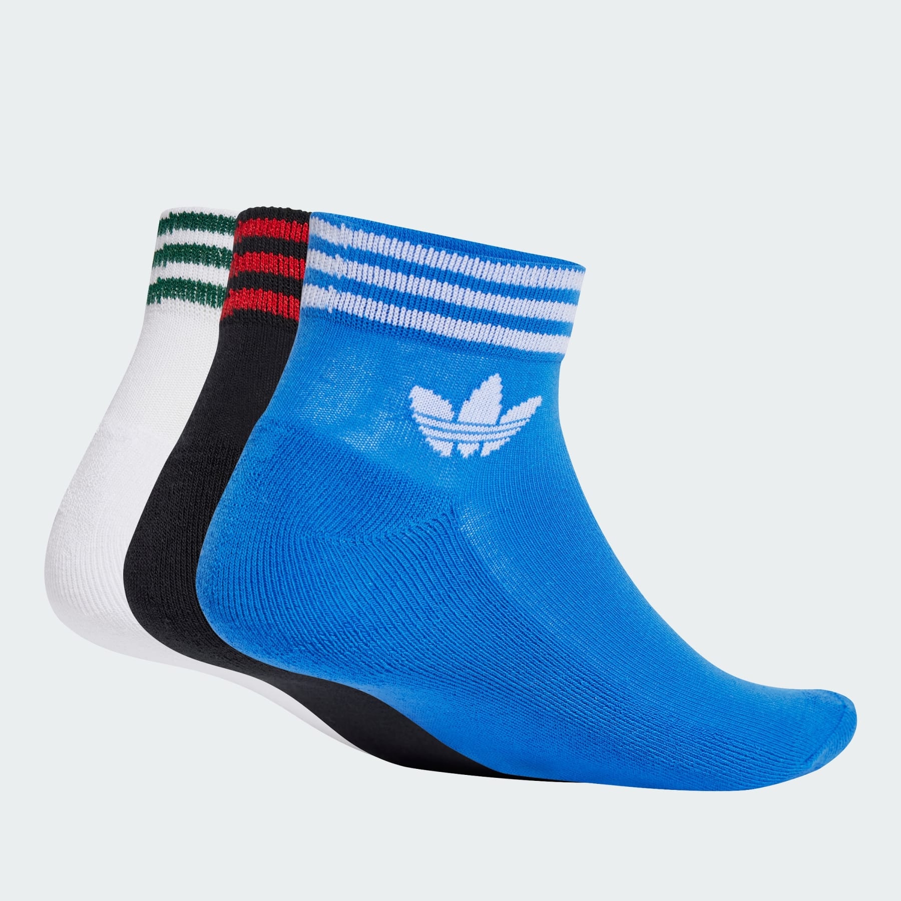 Island Club Trefoil Ankle Socks 3 Pairs - 2