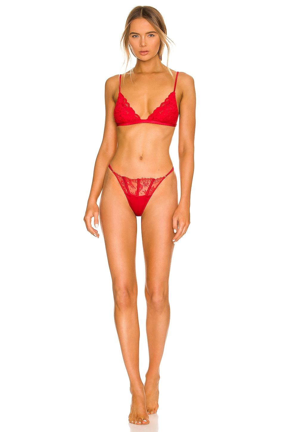 Charlotte Lace Triangle Bra - 4