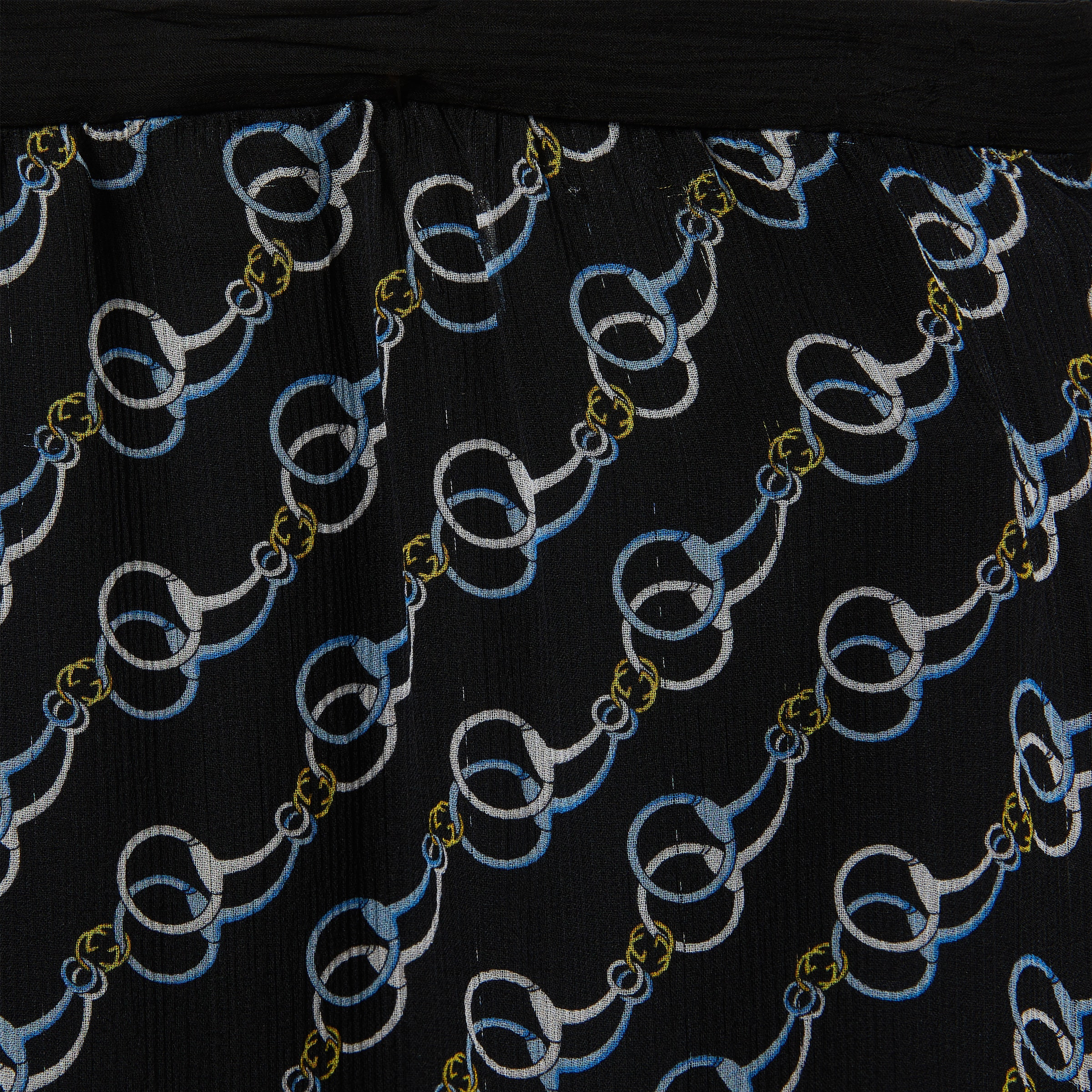 Printed silk skirt - 7