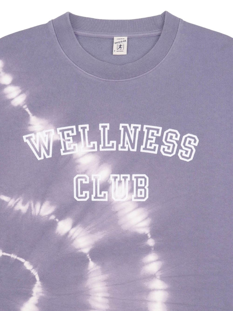 Sporty & Rich Wellness Club crew-neck sweatshirt outlook