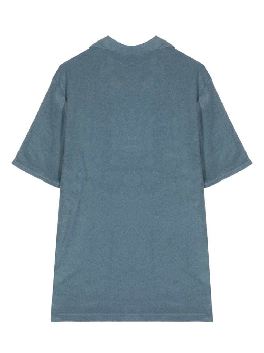 FAUSTINO COTTON-BLEND POLO SHIRT - 2