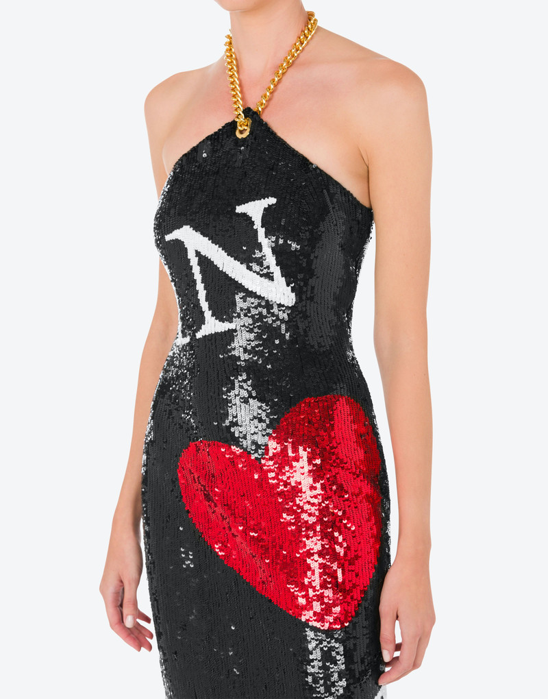 IN LOVE WE TRUST SEQUIN LONG DRESS 4