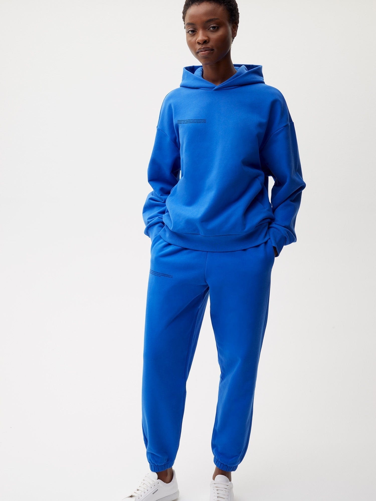 Womens 365 Midweight Track Pants - Cobalt Blue - 2