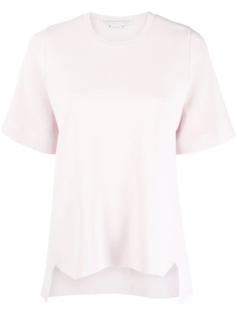 high-low hem T-shirt 1