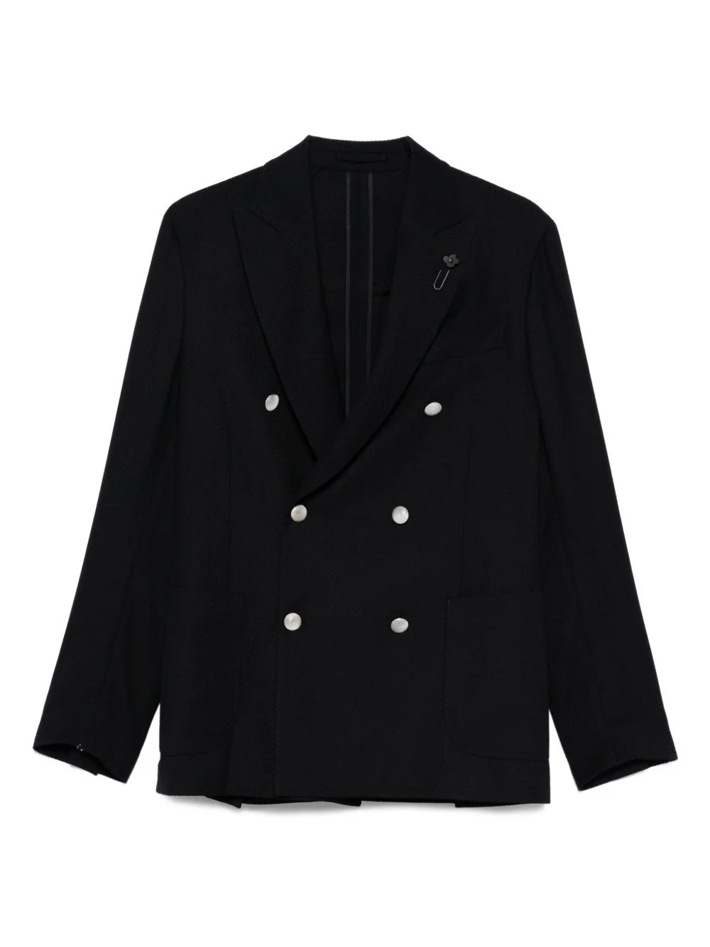 double-breasted buttoned jacket - 1