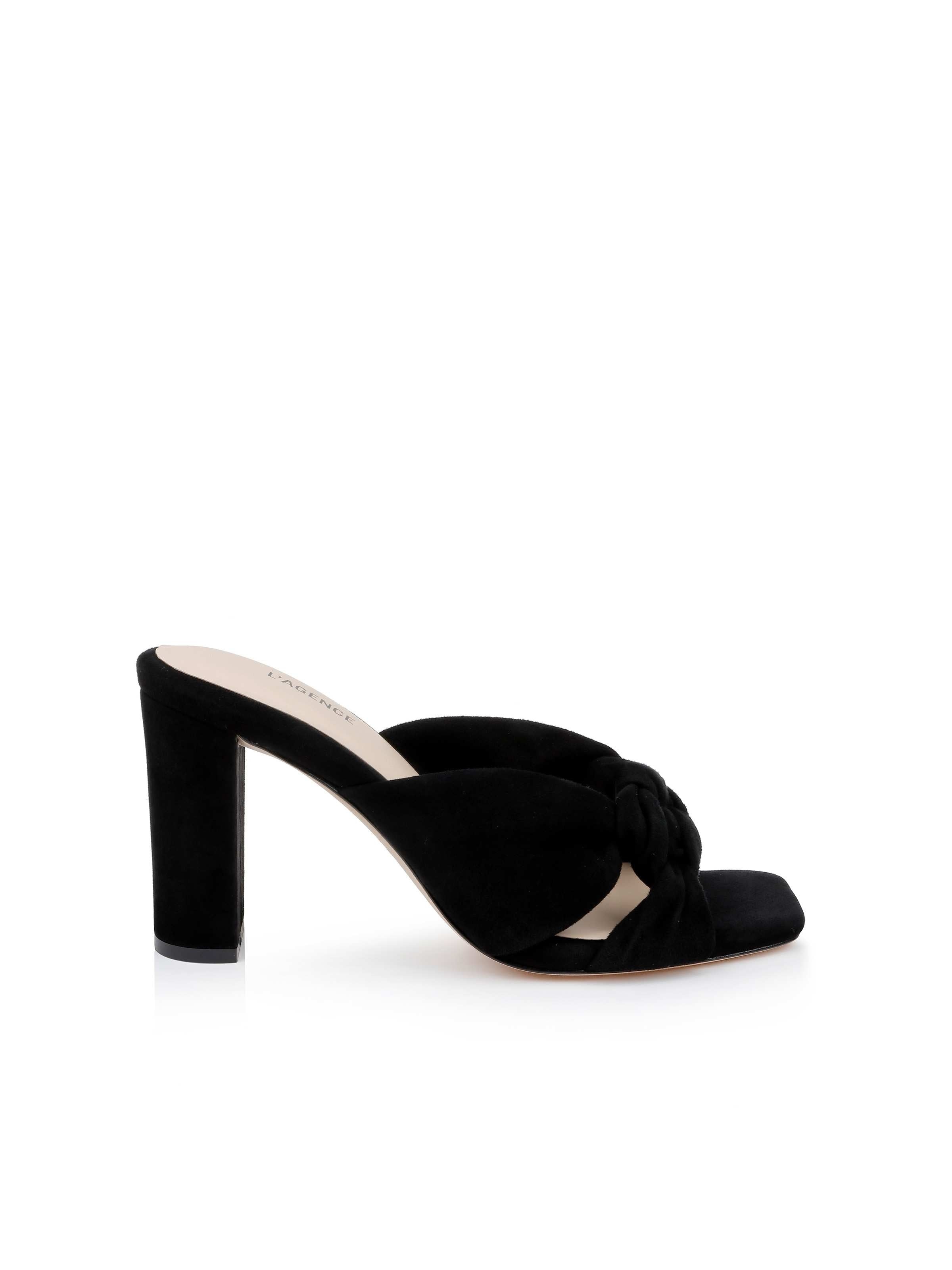 Leonie Suede Block-Heel Sandal - 4