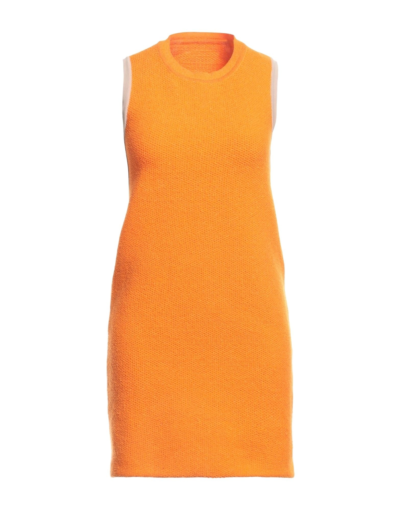 Orange Women's Short Dress - 1