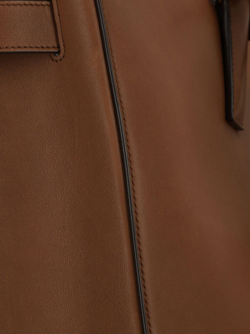 top-handles leather tote bag 4