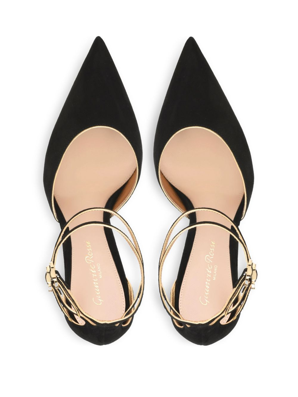 100mm Ivette heeled pumps - 4