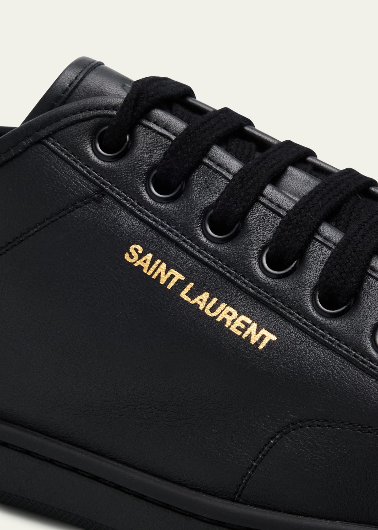 Men's Gym Leather Low-Top Sneakers - 4