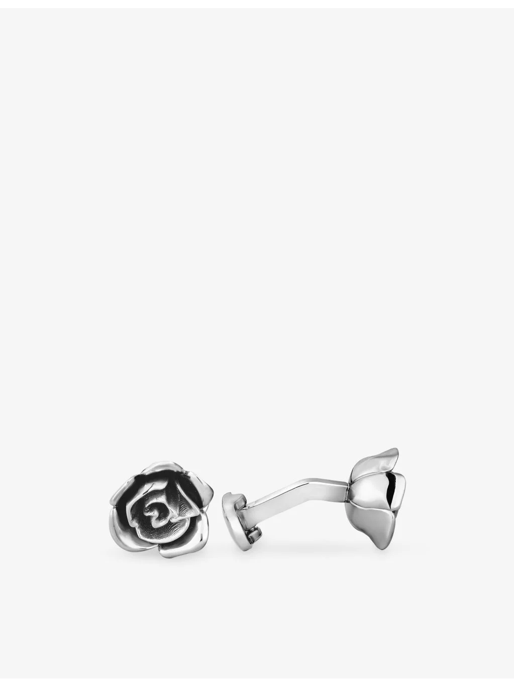 Romeo and Juliet Rose Stainless-Steel Cufflinks - 1