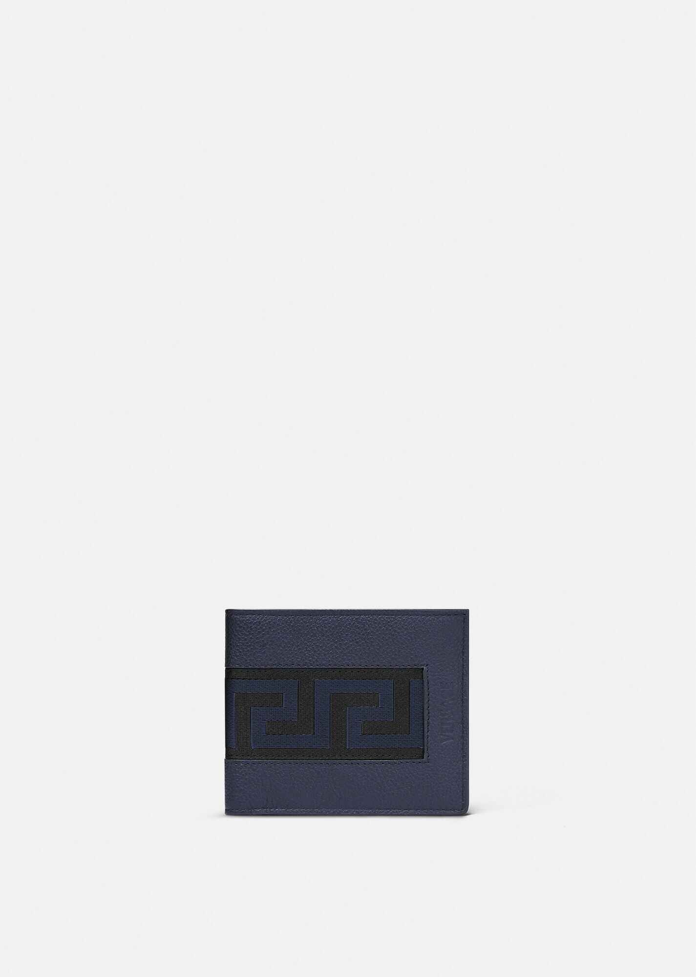 Greca Leather Bifold Wallet - 1
