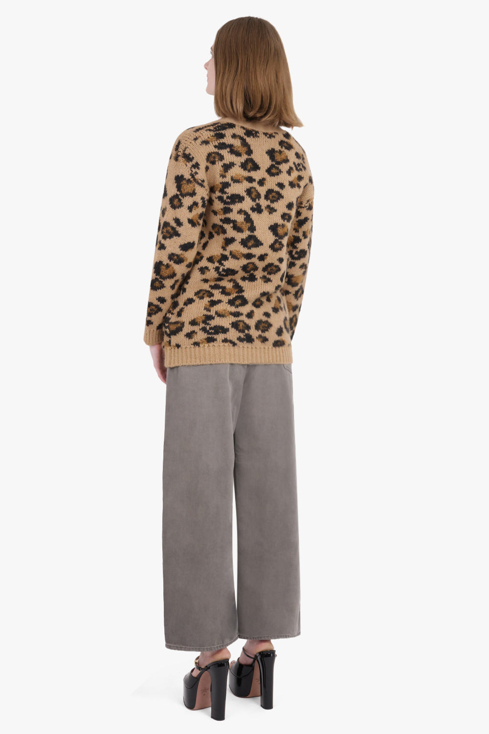 MAGLIA PATTERN CARDIGAN | ANIMALIER - 4