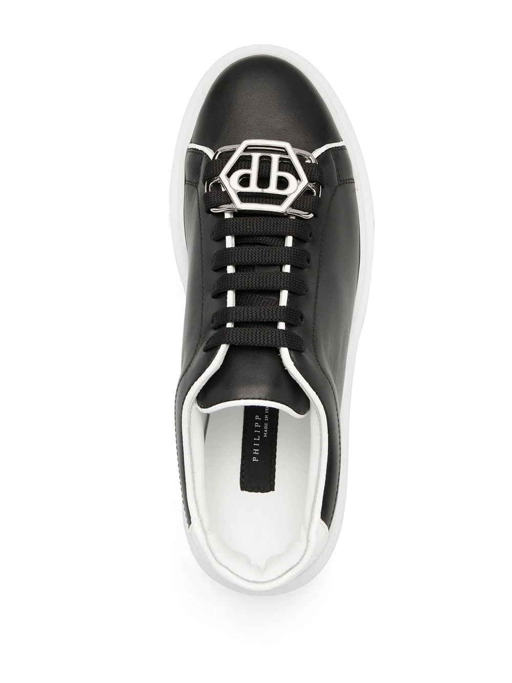 logo low-top sneakers - 4