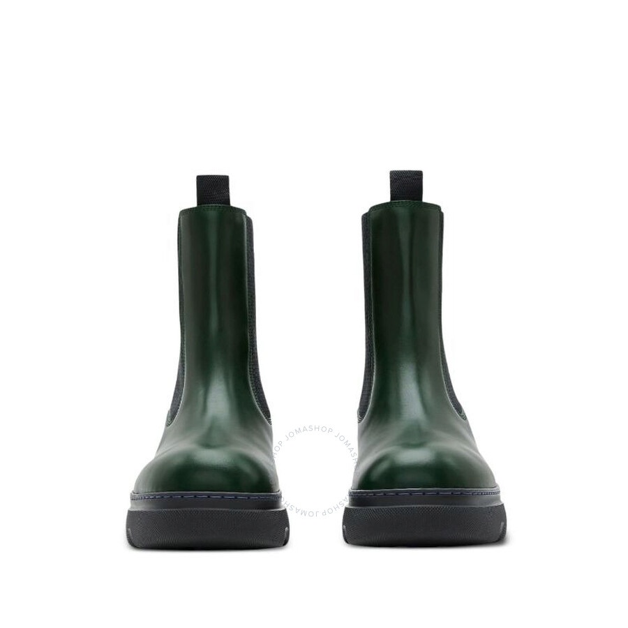 Burberry Creeper Leather Chelsea Boots - 2