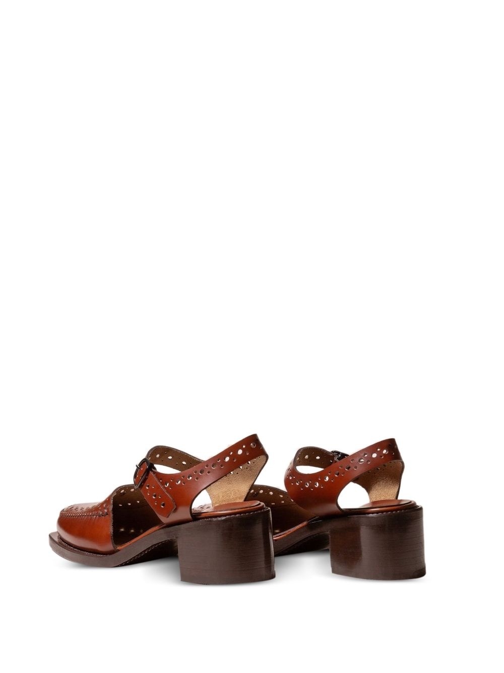 50mm Picada buckle-fastening perforated pumps - 2