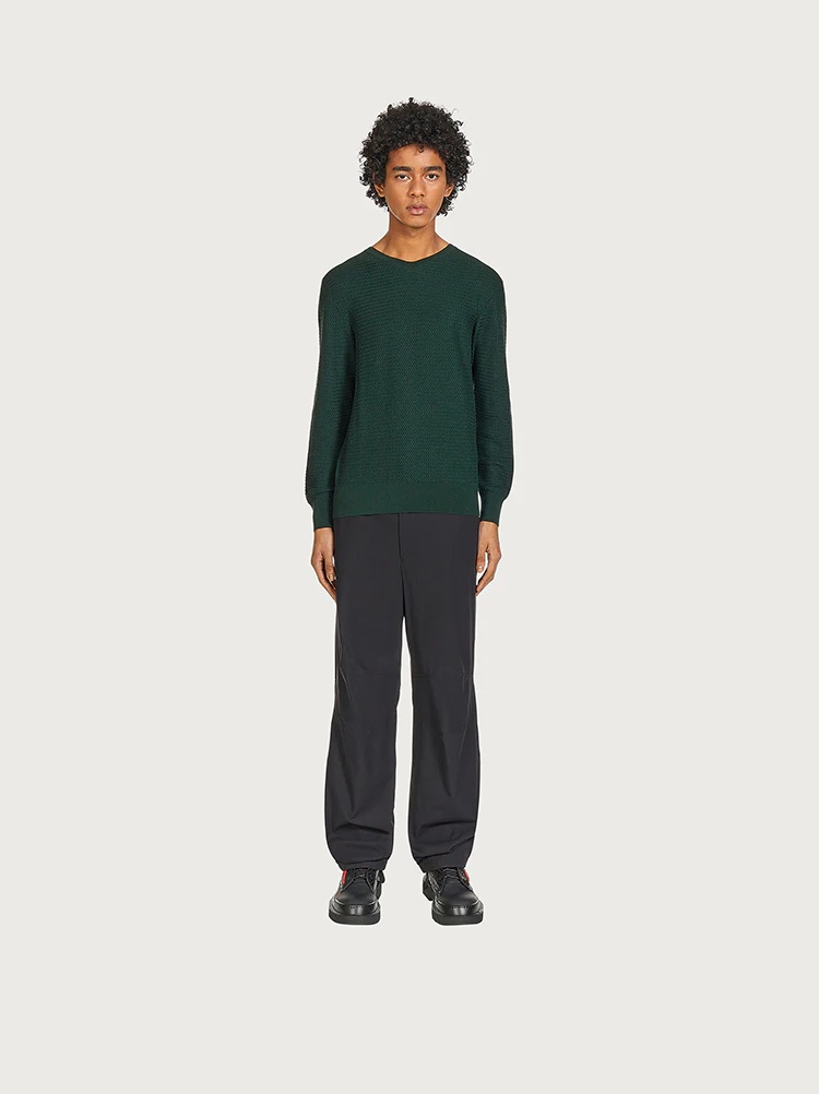 V-NECK SWEATER - 3
