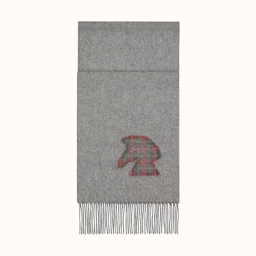 Highlands embroidered patch muffler - 1