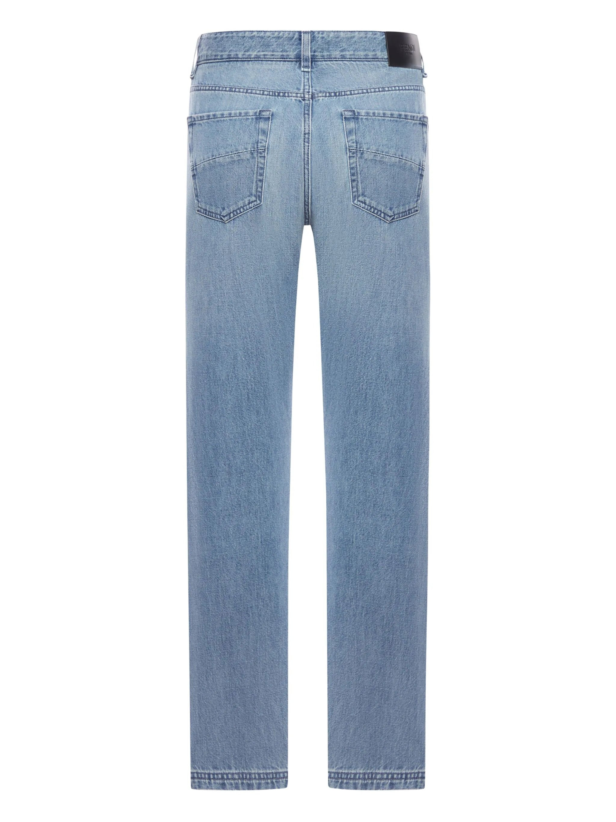 five-pocket stonewash jeans - 2