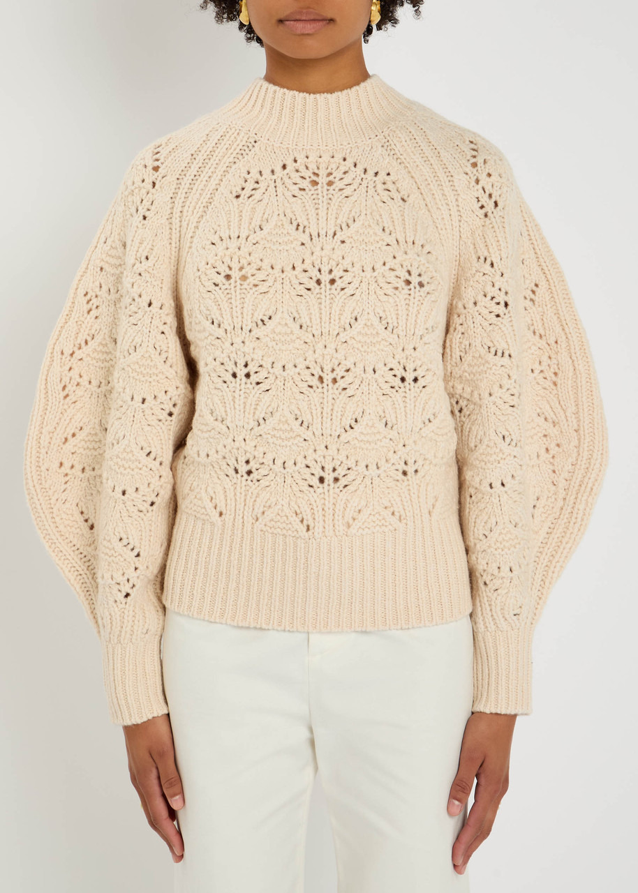 Zimmermann Hypnotic Cable-knit Wool Jumper - 2