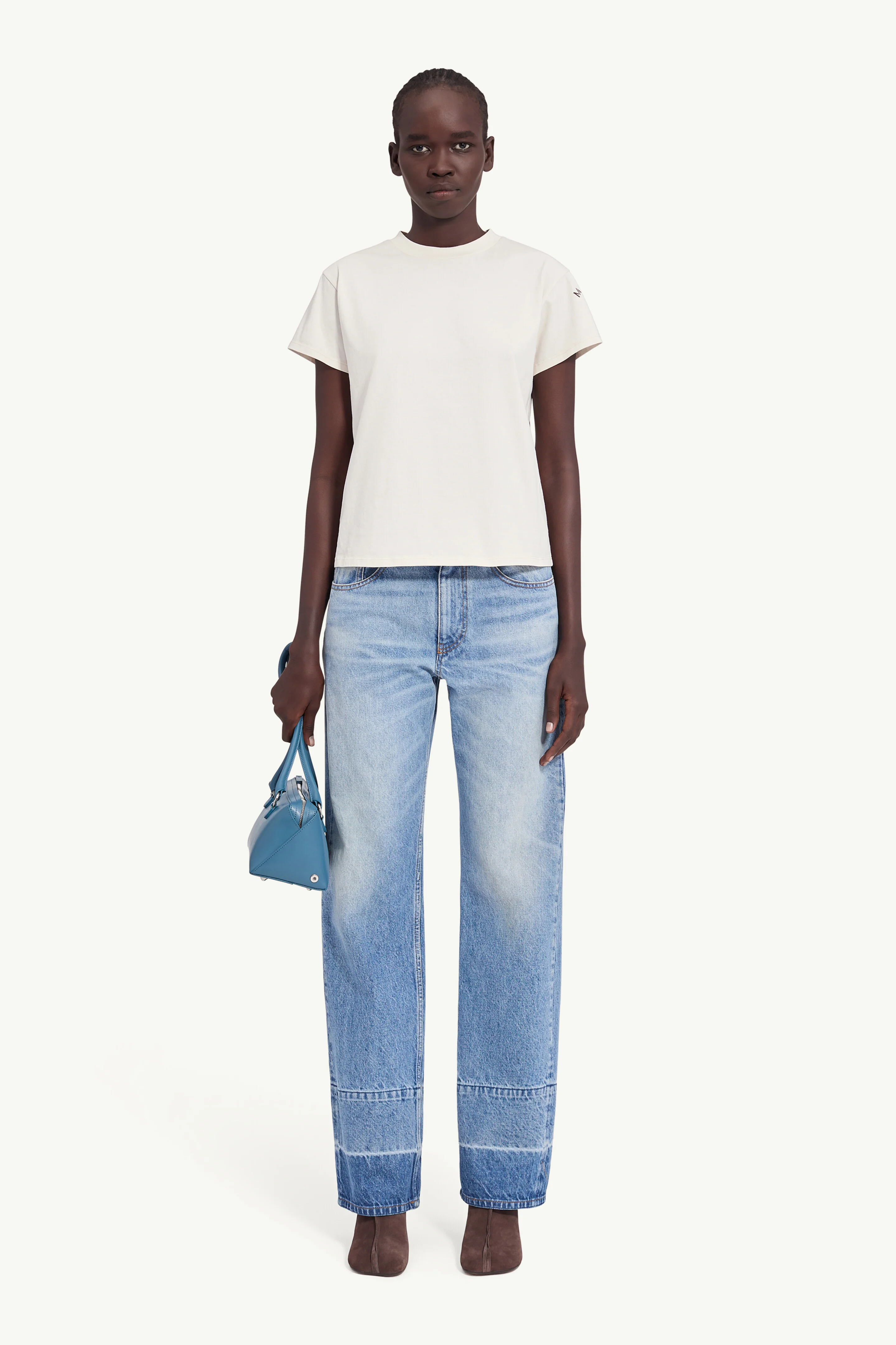 Mannequin-print cotton jersey T-shirt - 1