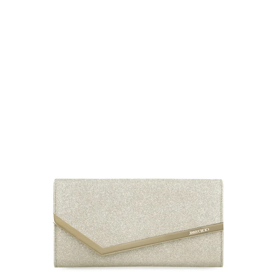 Jimmy Choo Emmie Glitter Clutch - 1