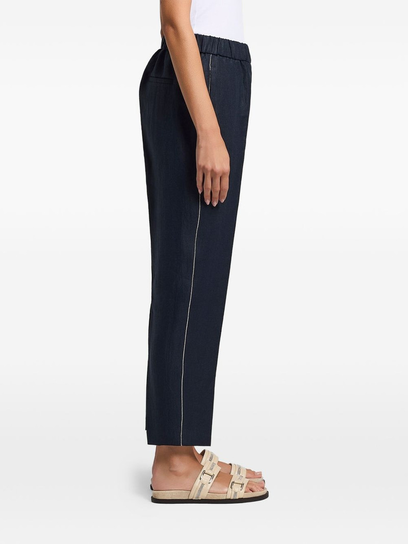 PESERICO elasticated trousers outlook